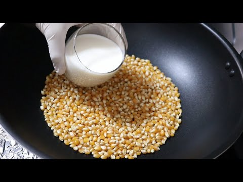 How to Make Perfect Caramel Popcorn /  Palomitas de Ma&iacute;z con Caramelo