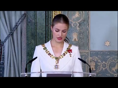 &quot;I will serve you&quot; Princess Leonor asks Spaniards for their confidence | FULL speech with ENG SUBs