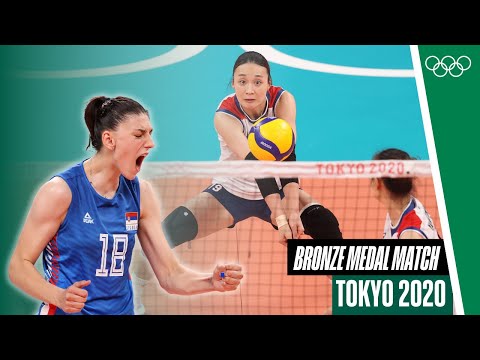 🇰🇷🆚🇷🇸 Women's Volleyball Bronze Medal Match 🏐🥉| Tokyo 2020