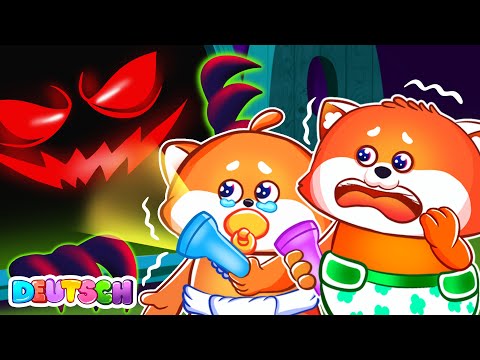 Oh, Mama! Da ist ein Monster 🎤 KARAOKE | Lieder f&uuml;r Kinder | HeyKids Kinderlieder TV | Lucky Zee Zee