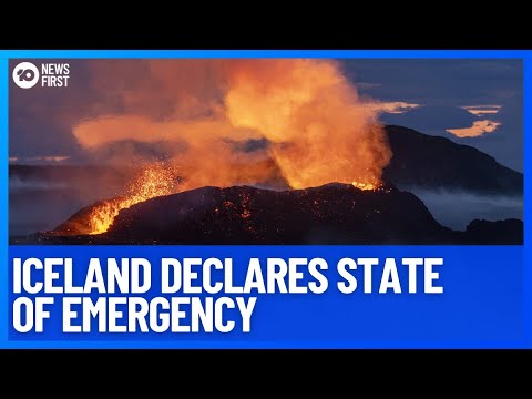 Iceland Declares State of Emergency Over Concerns Of A Volcanic Eruption | 10 News First