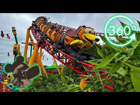 360&ordm; Ride on Slinky Dog Dash at Disney's Hollywood Studios