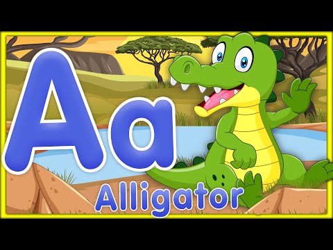 Alphabet Animals Song | Learn ABC, Phonics &amp; Animals for Kids