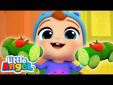 Vegetable Toy Car Race | Kids Cartoons and Nursery Rhymes