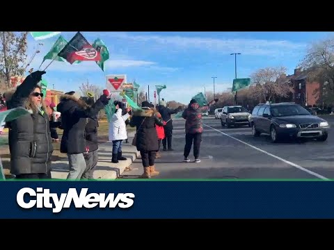 Start of three-day strikes for 420,000 Quebec public sector workers