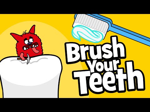 Hacky Smacky - Tooth brush Children's Song - Brush your teeth - Hooray Kids Songs &amp; Nursery Rhymes