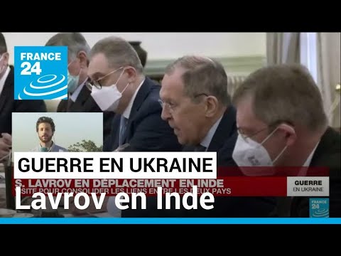 La Russie salue la position de l'Inde sur le conflit en Ukraine &bull; FRANCE 24