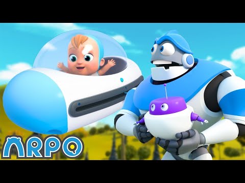 Smartcrib Babychase!!! | ARPO | Educational Kids Videos | Moonbug Kids