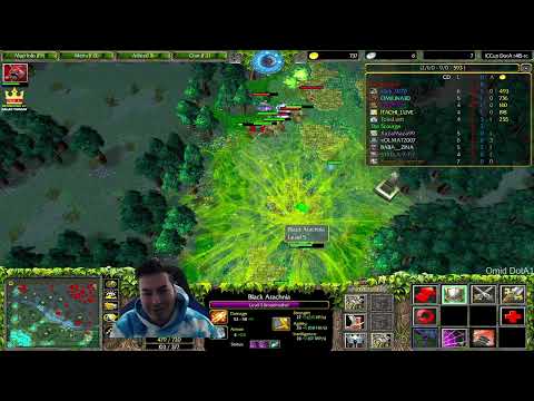 DotA1 GamePlay +( حاج امید بهترین بازی کن دنیا .... سند شماره ی (53 by OMID -ICCUP -(IR Streamer)