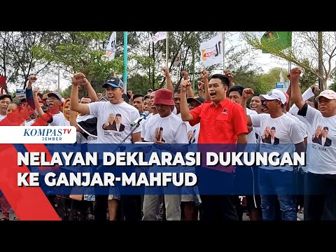 Nelayan di Banyuwangi Deklarasi Dukungan ke Ganjar-Mahfud