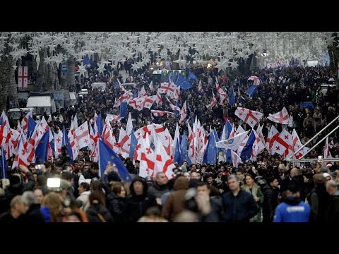 Georgia celebrates gaining EU candidate status