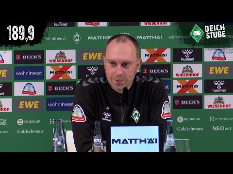Vor Werder Bremen gegen Eintracht Frankfurt: Die Highlights der Pressekonferenz in 189,9 Sekunden