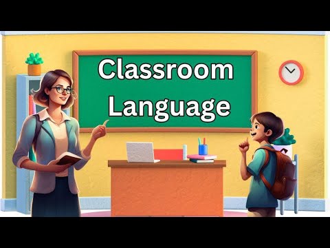 Classroom Language | Vocabulary For Kids |  