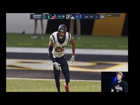 Texans vs Ravens . Deshaun Watson vs Lamar Jackson . Madden21 online play