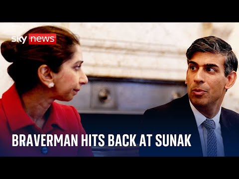 Suella Braverman launches attack on Rishi Sunak