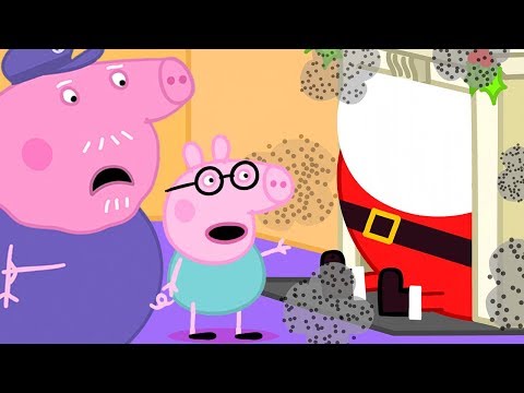 🎅 Santa's Visit at Grandpa Pig's House | Peppa Pig Official Family Kids Cartoon