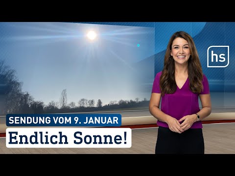 Endlich Sonne! | hessenschau vom 09.01.2024