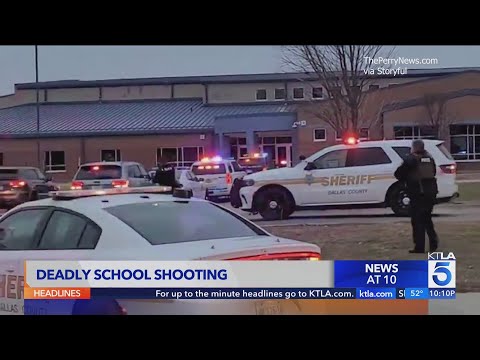 6th grader killed, 5 others hurt in shooting at Iowa high school