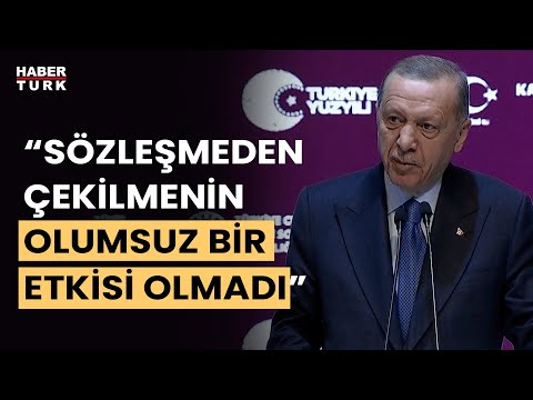 Cumhurbaşkanı Erdoğan'dan İstanbul s&amp;ouml;zleşmesi a&amp;ccedil;ıklaması