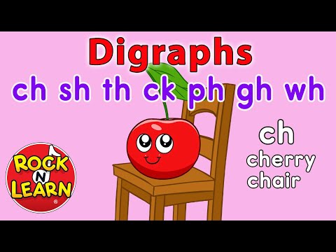 Digraphs | ch, sh, th, ck, ph, gh, wh | Rock 'N Learn Phonics Songs