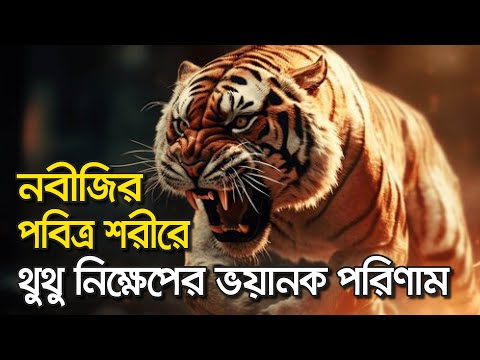 রসুলের গায়ে থুথু নিক্ষেপকারীর ভয়ানক পরিণতি