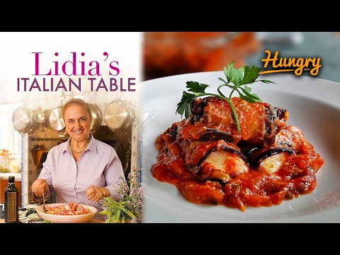 Eggplant &amp; Eggplant Parmigiana - Lidia's Italian Table (S1E17)