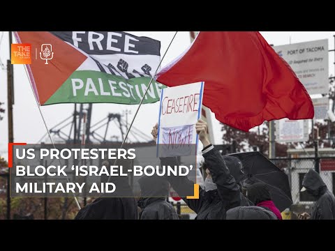 What can protests do to block military aid from the US to Israel? | The Take