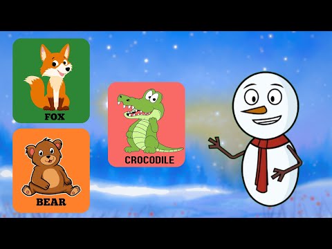 Learn About 3 Fantastic Animals with Mr. Snowman