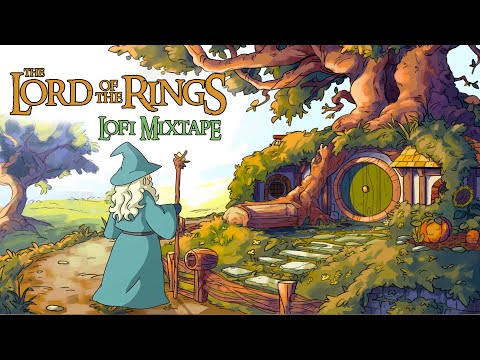 lord of the rings lofi &ndash; beats to chill/explore middle-earth to🌳