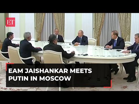 EAM Jaishankar meets Russian Prez Putin in Moscow, says 'India-Russia trade surpasses USD 50 bn'