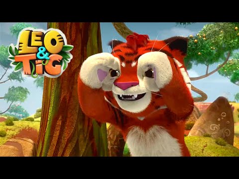 Leo and Tig 🦁 The Tree Hare - Episode 32 🐯 Funny Family Good Animated Cartoon for Kids