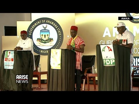 ANAMBRA GOVERNORSHIP DEBATE 2021 - ARISE NEWS EXCLUSIVE