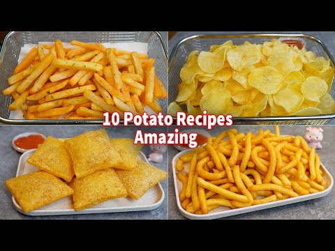 10 Amazing Potato Recipes!! Collections ! French Fries , Potato Chip , Potato Snack