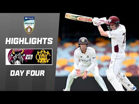 Queensland v Western Australia | Sheffield Shield 2023-24 | Day 4