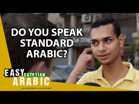 Do Egyptians Speak Standard Arabic? | Easy Egyptian Arabic 43