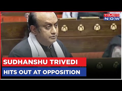 Sudhanshu Trivedi &quot;Silenced' Opposition In Rajya Sabha Over Abrogation Of Article 370