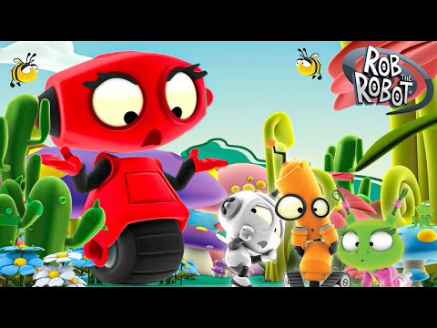 TK's Adventures in Wonderland! | Rob The Robot | Preschool Learning