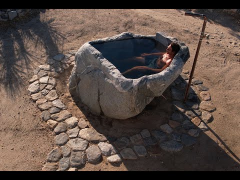 Making a Stone Tub -