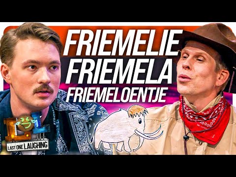 &quot;Friemelie friemela friemeloentje&quot; 🎶 | LOL: Last One Laughing NL | Prime Video NL