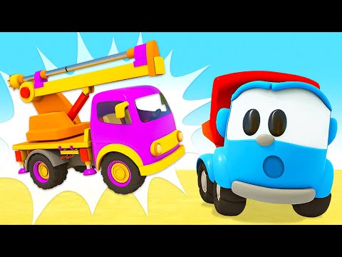 Leo and friends needs water! Leo the truck on the island. Car cartoons for kids &amp; Learning videos.