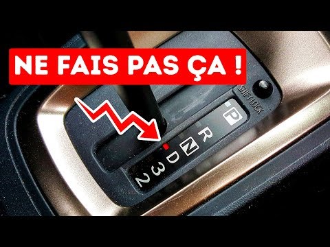 Sept Trucs &agrave; ne Jamais Faire Avec Une Voiture &agrave; Bo&icirc;te Automatique