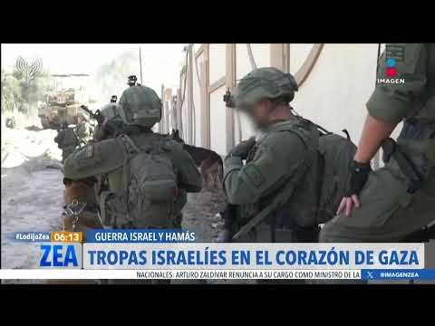 Tropas israel&amp;iacute;es ya est&amp;aacute;n en el coraz&amp;oacute;n de la ciudad de Gaza | Noticias con Francisco Zea