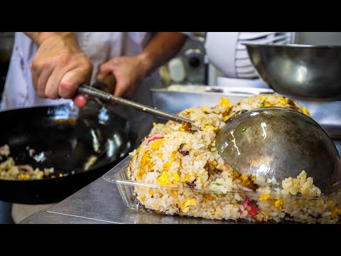 Giant fried rice weighing over 1 kg!! Gather the big eaters! Awesome Chinese restaurant in Tokyo!