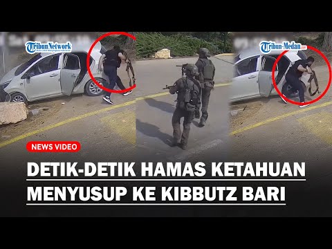 DETIK-DETIK HAMAS Ditembaki Tentara Israel, Ketahuan Hendak Menyusup ke Wilayah Kibbutz Bari