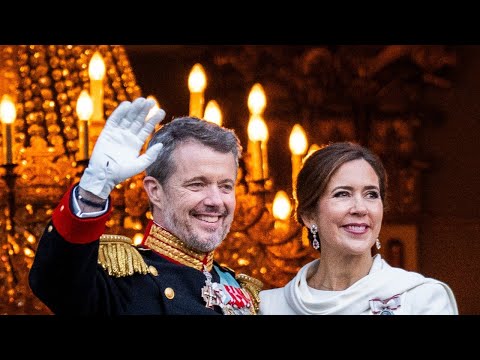 First day of duties for King Frederik and Queen Mary