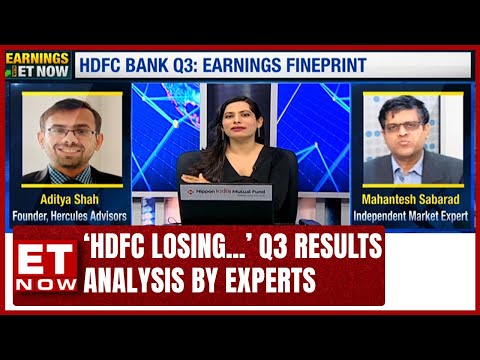 HDFC Bank Q3 Results Analysis By Mahantesh Sabarad &amp; Aditya Shah On HDFC Stocks Tomorrow