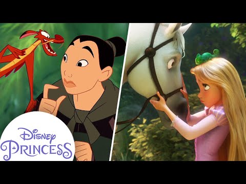 Princesses' First Time Meeting New Friends | Disney Princess