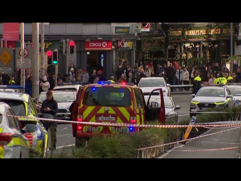 Scene where 3 children were injured in Dublin stabbing incident