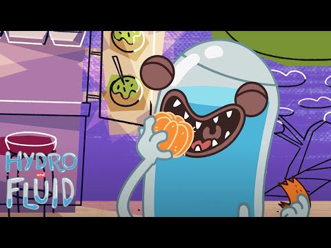 Eating Fruits | HYDRO and FLUID | Funny Cartoons for Children