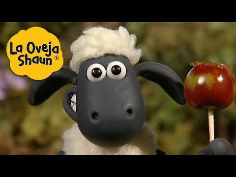 La Oveja Shaun 🐑 Manzana caramelizada 🐑 Dibujos animados para ni&ntilde;os